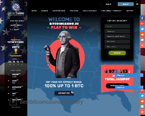 Screenshot Bitcoin Casino Us