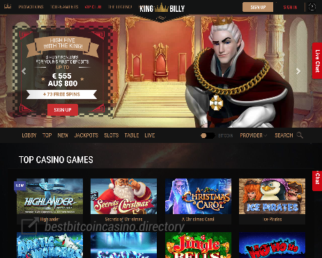 Screenshot King Billy Casino