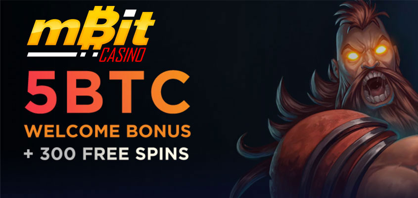 Mbit Casino Welcome Bonus